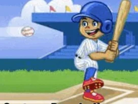 Cartoon Baseball Game